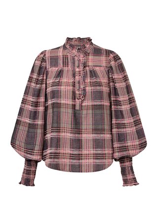 Gossia - MijaGO Blouse - Pink Check Mix